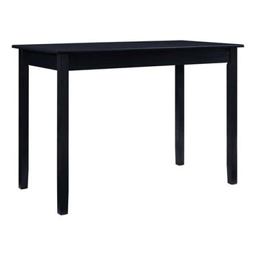 Linon Jordan Wood Tavern Table in Dark Charcoal Gray