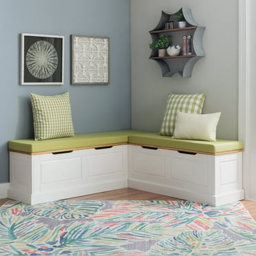 Linon Josie Nook Cushion, Apple Green, 20" x 20" in, Set of 5