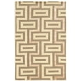 thumbnail image 1 of Linon Jute Soumak Hand Woven Hemp 8'x11' Rug in Beige and Brown, 1 of 4