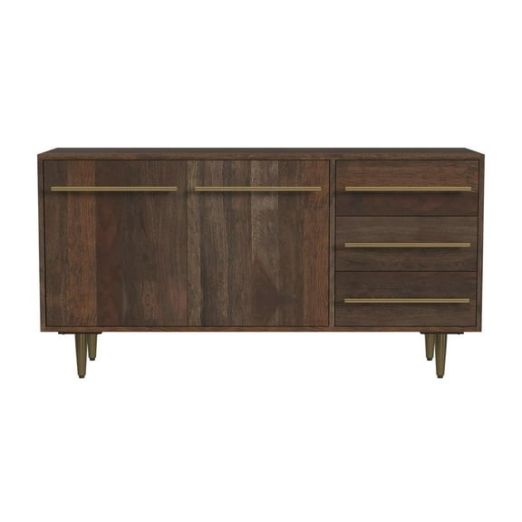 Powell Keavy Acacia Wood Console