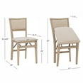 thumbnail image 1 of Linon Keira Pad Folding Chair Set Of 2, 1 of 6