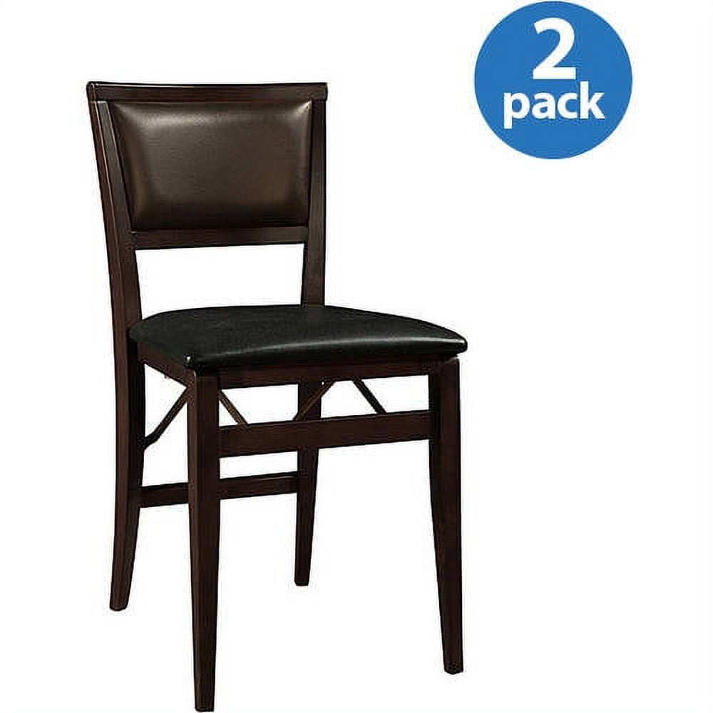 Linon Keira Pad Folding Chair Set of 2