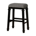 thumbnail image 1 of Linon Kyley Tweed Bar Stool, 31 inch Seat Height, Multiple Colors, 1 of 7