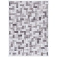 thumbnail image 1 of Linon Laredo Burke Woven Polyester 6'7"x9'7" Rug in Gray, 1 of 3