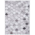 thumbnail image 1 of Linon Laredo Fortin Woven Polyester 6'7"x9'7" Rug in Gray, 1 of 5