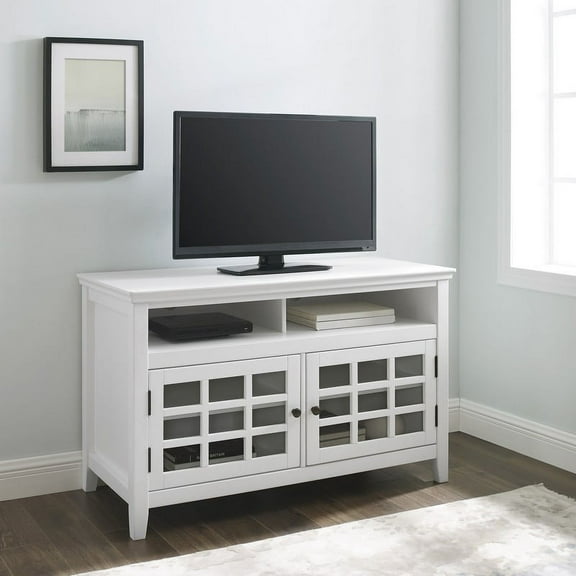 Linon Largo Two-Door Media Center, Multiple Finishes