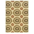 thumbnail image 1 of Linon Le Soleil Lenoir Hand Hooked Polypropylene 8'x10' Rug in Ivory, 1 of 6