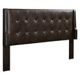 thumbnail image 1 of Linon Lenna Headboard, Sable, Button Tufted Accents, Multiple Sizes, 1 of 4