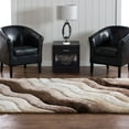 thumbnail image 1 of Linon Links 8' x 10' Hand Tufted Wave Shag Rug in Brown, 1 of 3