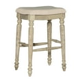 thumbnail image 1 of Linon Martha 30" Backless Bar Stool, Whitewash, 1 of 6