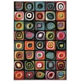thumbnail image 1 of Linon Home Decor Masters Area Rug Collection, Ivory and Multicolor, 8' x 10.3', 1 of 4