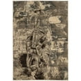 thumbnail image 1 of Linon Masters Woman Power Loomed Polypropylene 5'x7'6" Rug in Gray, 1 of 6
