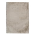 thumbnail image 1 of Linon Maven Faux Rabbit Pale Grey 3x5, Rug, 1 of 6