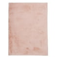thumbnail image 1 of Linon Maven Faux Rabbit Pink 3' X 5' Rectangle Area Rug RUGFR0435, 1 of 6