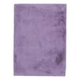 thumbnail image 1 of Linon Maven Faux Rabbit Polyester 7'6" X 9'6" Area Rug in Purple, 1 of 8