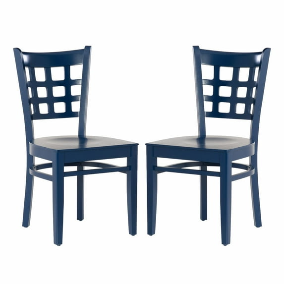 Linon? Lola Side Chair Navy Set Of 2