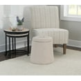 thumbnail image 1 of Linon Mccormack Storage Ottoman, Beige, 1 of 10