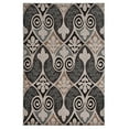 thumbnail image 1 of Linon Milan Bilson Machine Made Polypropylene 5'x7'6" Rug in Black, 1 of 4