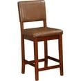 thumbnail image 1 of Linon Miller Counter Stool, 24 inch Seat Height, Multiple Colors, 1 of 2