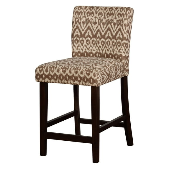 Linon Miller Counter Stool, 24 inch Seat Height, Multiple Colors