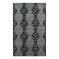 thumbnail image 1 of Linon Miso Mylon Machine Made Polypropylene 5'x7'6" Rug in Black, 1 of 6