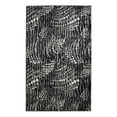 thumbnail image 1 of Linon Miso Simone Polypropylene 8'x10'4" Rug in Gray and Black, 1 of 4
