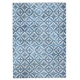 thumbnail image 1 of Linon Motif Printed Faux Rabbit Blue 5' X 7' Rectangle Area Rug RUGPR0457, 1 of 6