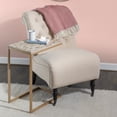 thumbnail image 1 of Linon Muldoon C-Table, 26" Tall, Gold/Neutral Capiz Shell Mosaic, 1 of 11