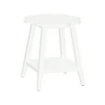 thumbnail image 1 of Linon Natalia Kids Flower Side Table, White, 1 of 10