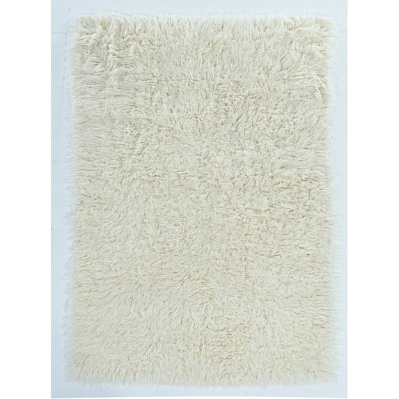 Linon New Flokati Natural Area Rug