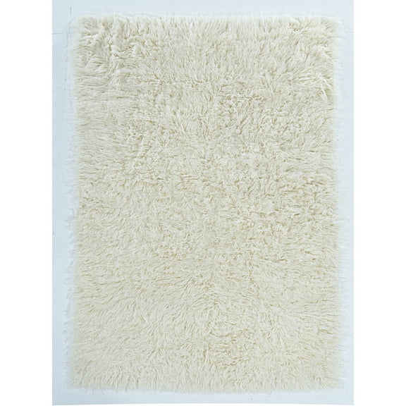 Linon New Flokati Natural Area Rug