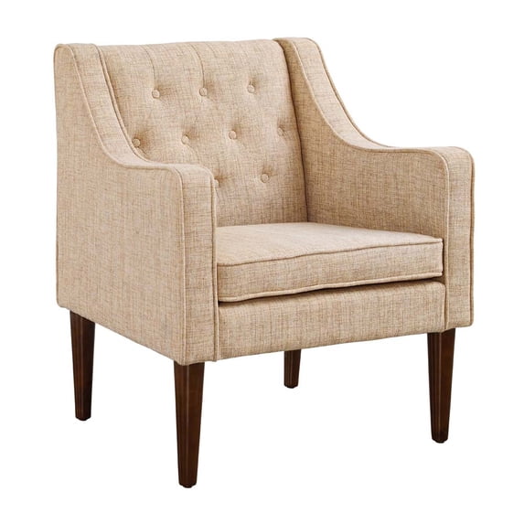 Linon Noda Button Tufted Back Chair, Multiple Colors