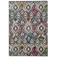 thumbnail image 1 of Linon Outdoor Washable Area Rug Collection, Ivory and Charcoal, 3' x 5', 1 of 7