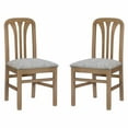 thumbnail image 1 of Linon Pamela Dining Chair - Natural, 1 of 8