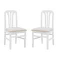 thumbnail image 1 of Linon Pamela White Grey Uph Seat, 1 of 18