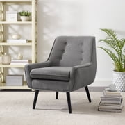 Linon Parkside Lounge Chair, Gray