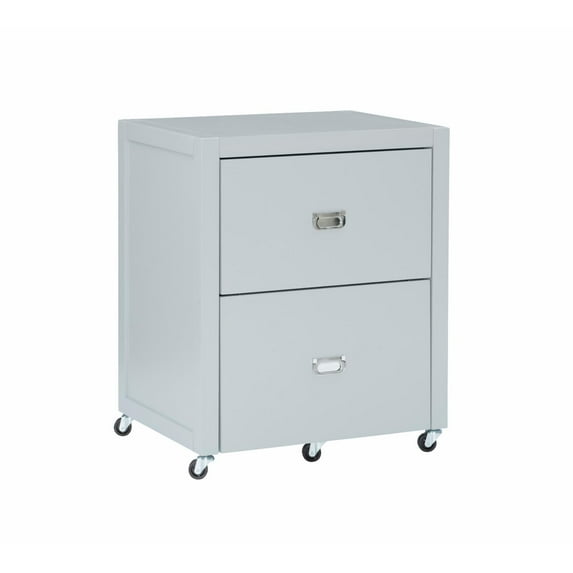 Linon Peggy 2-Drawer File Cabinet - White