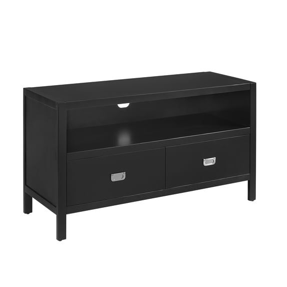 Linon Peggy Media Center, 2 Drawers,1 Shelf, Multiple Colors