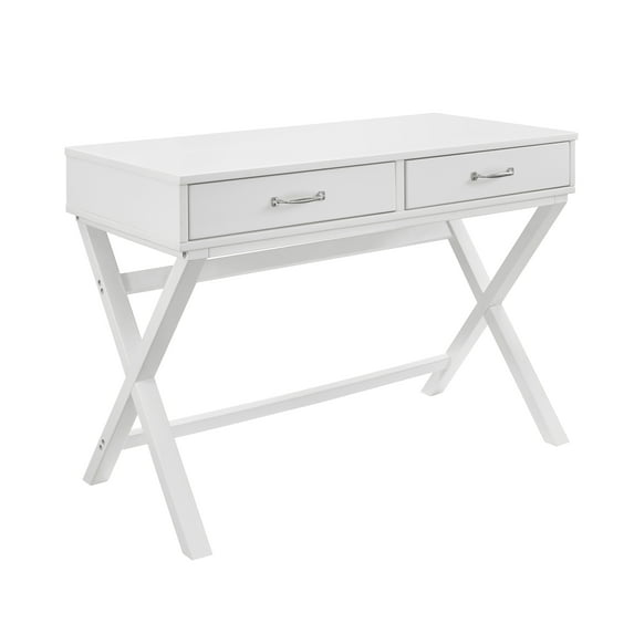 Linon Penney Two-Drawer Desk, Multiple Finishes