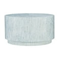 thumbnail image 1 of Linon Perrin Capiz Coffee Table Blue, 1 of 4