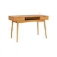 thumbnail image 1 of Linon Perry Wood Two Drawer Desk in Natural, 1 of 20