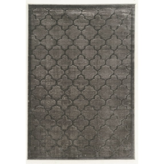 Platinum Trellis Blue and Grey 8X11