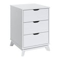 thumbnail image 1 of Linon Polly 3 Drawer Nightstand White, 1 of 1