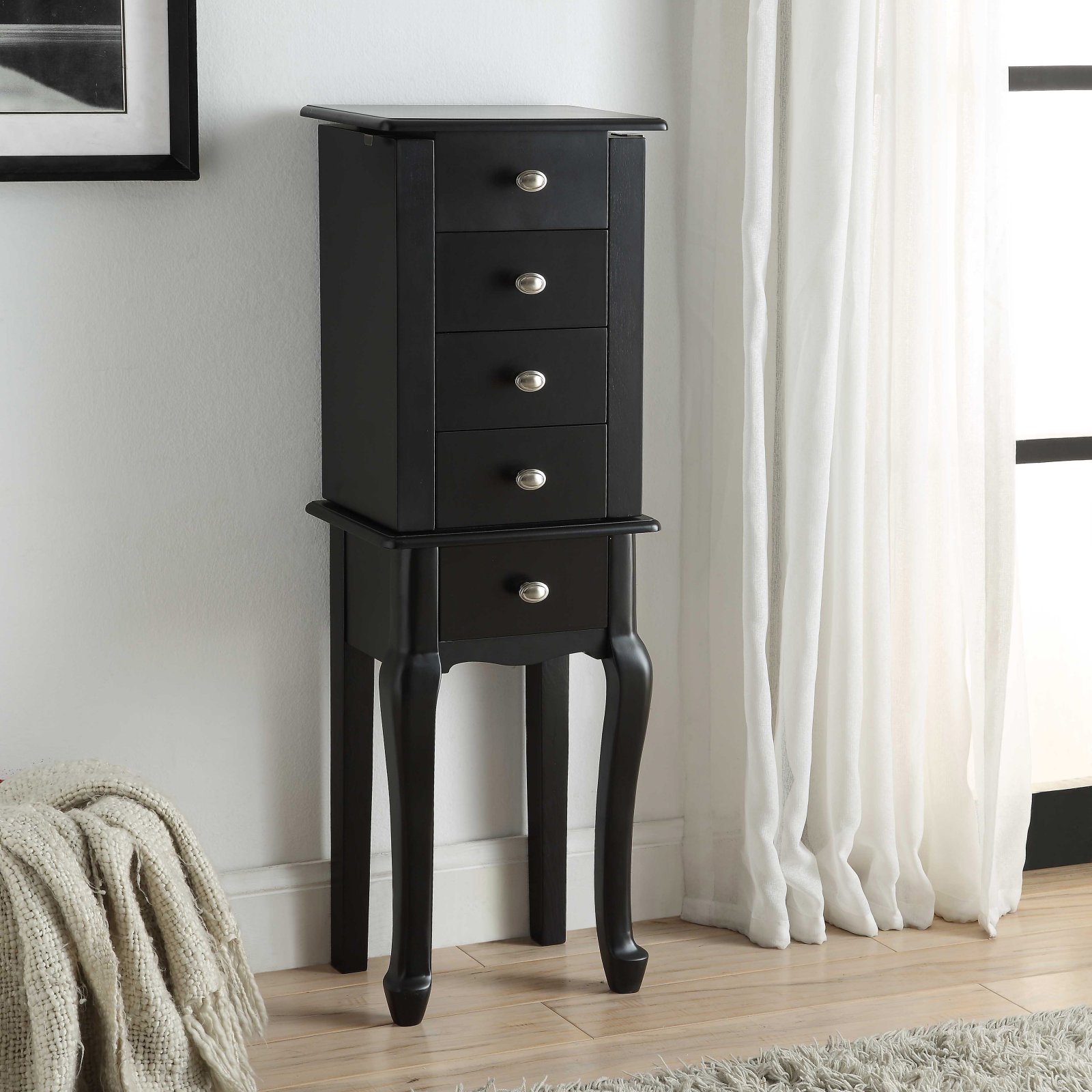 Linon Priscilla Jewelry Armoire - Walmart.com