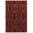 thumbnail image 1 of Linon Home Décor Prisma Area Rug Collection, Red and White, 8' x 10.33', 1 of 3