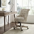 thumbnail image 1 of Linon Ragan Task Chairs with Adjustable Height and Swivel, 275 lb. Capacity, Beige Fern, 1 of 6