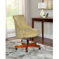 thumbnail image 1 of Linon Ragan Task Chairs with Adjustable Height and Swivel, 275 lb. Capacity, Green, 1 of 14