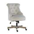 thumbnail image 1 of Linon Ragan Task Chairs with Adjustable Height and Swivel, 275 lb. Capacity, Light Gray, 1 of 7