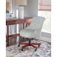 thumbnail image 1 of Linon Ragan Task Chairs with Adjustable Height and Swivel, 275 lb. Capacity, Mint Green, 1 of 9