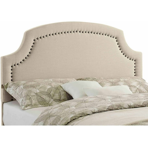 Linon Regency Headboard with Nailhead Accents, Multiple Sizes and Colors